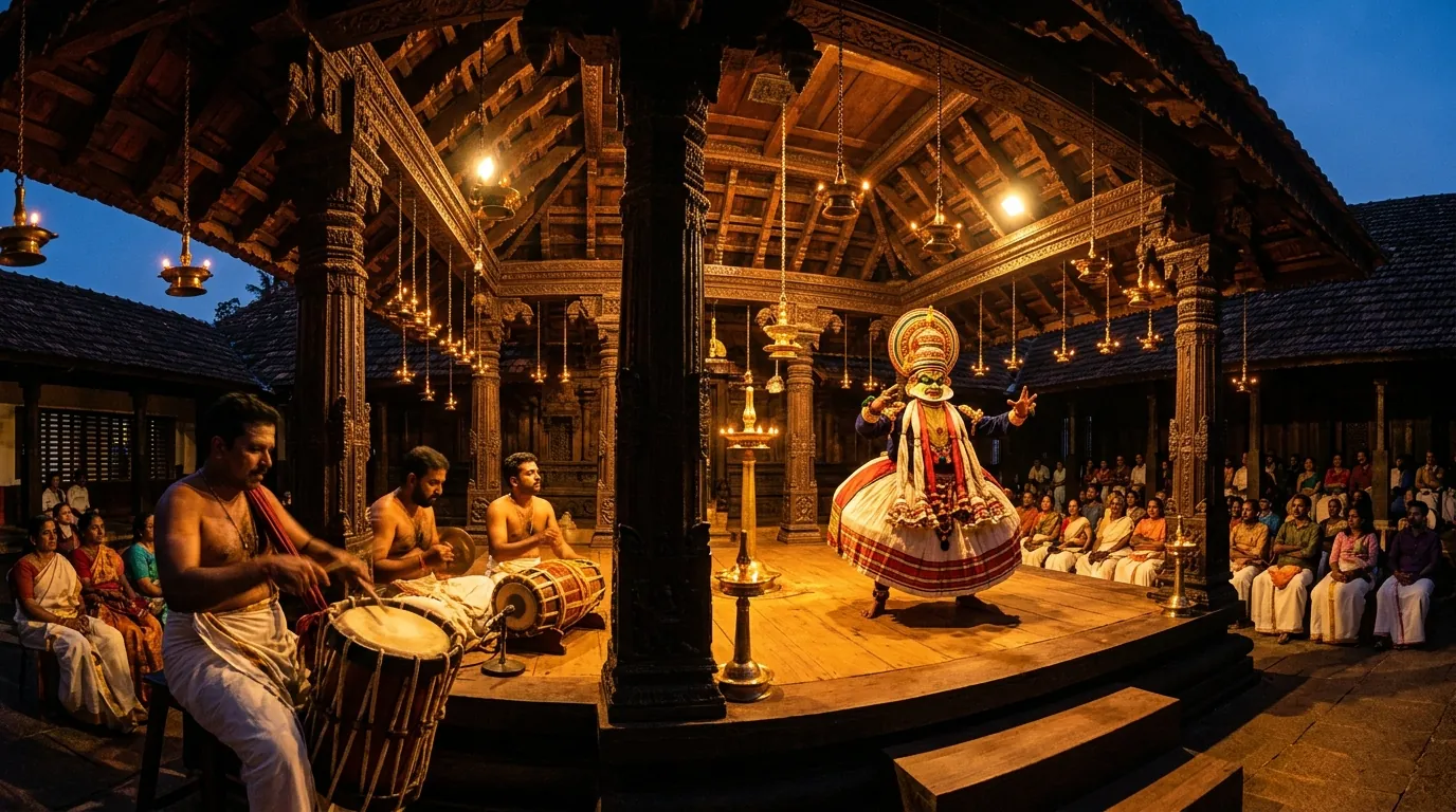 Traditional Kerala Artforms and Kathakali