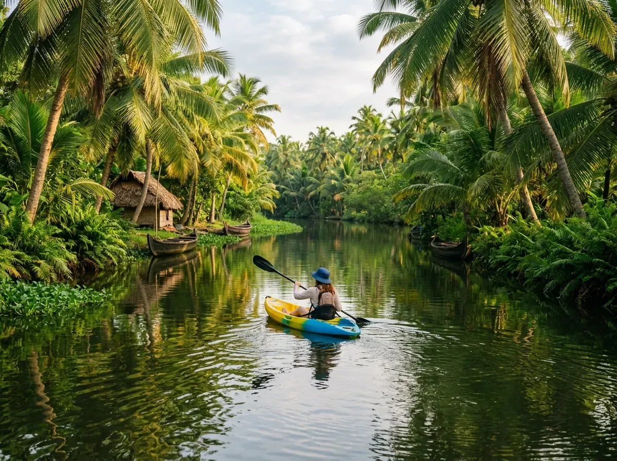 Kayaking and Outdoor Activities in Kumbalangi