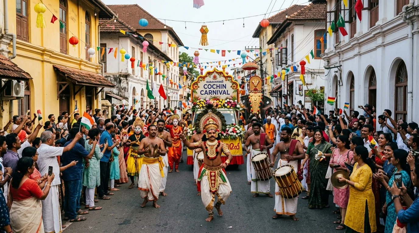 Cochin Carnival and Cultural Events in Fort Kochi